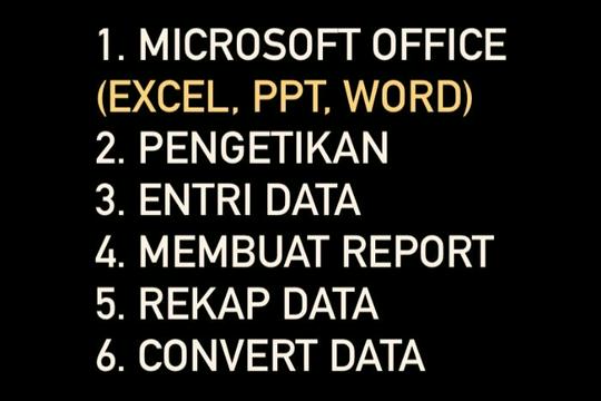 Entri Data Microsoft Excel dan Google Spreadsheet