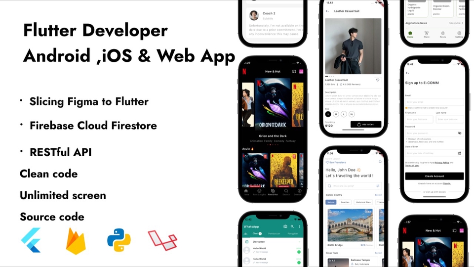 Flutter Developer | Mobile App | Web App