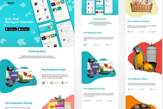 UI/UX Design Elegan Sederhana