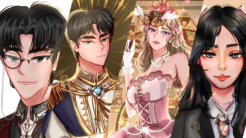 Ilustrasi design anime / fanart / OC original character / game