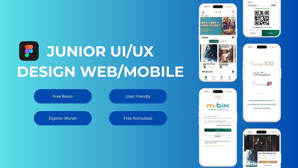 💼 Desain UI/UX Aplikasi & Website – Clean, Modern, dan User-Friendly!