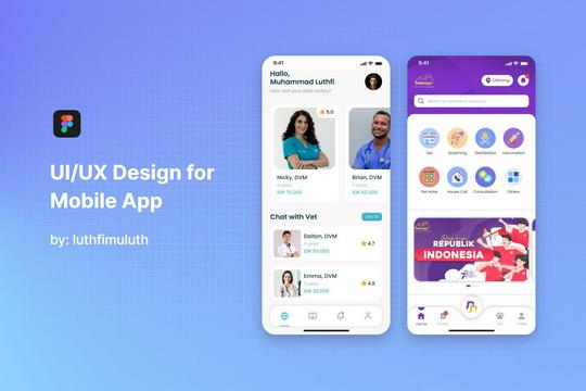 UI/UX Design Mobile App Android & IOS (Figma)