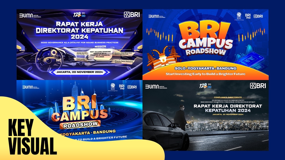 Jasa Desain Key Visual Acara Perusahaan/Corporate