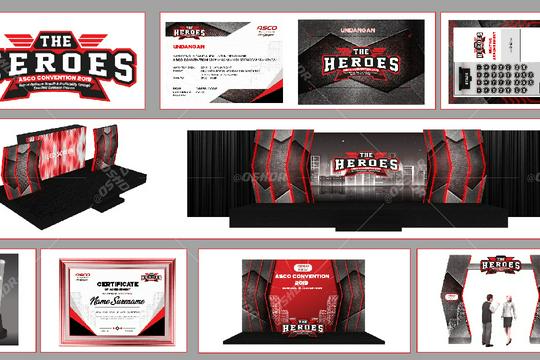 Contoh Backdrop Program Desain Stage Backdrop Panggung Event