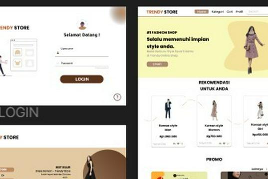 Desain UI/UX Website Toko Online – Tampilan Modern & User-Friendly! 🛒