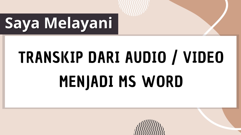 TRANSKRIP VERBATIM DARI AUDIO ATAU VIDEO MENJADI TEKS