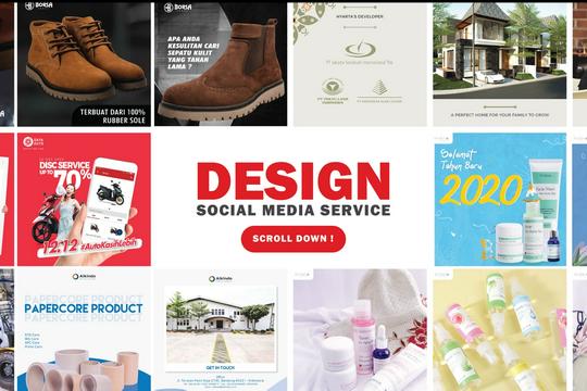 Desain Poster, Banner, Social media