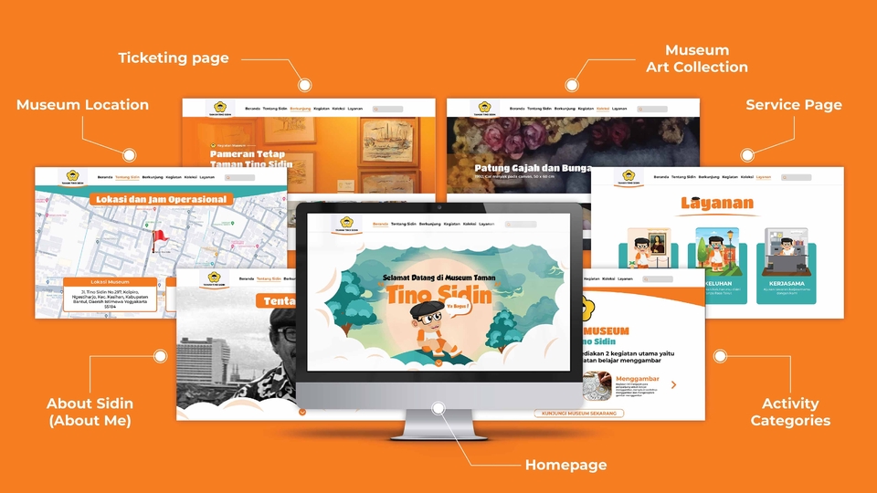 Pembuatan UI/UX Website perusahaan dan bisnis
