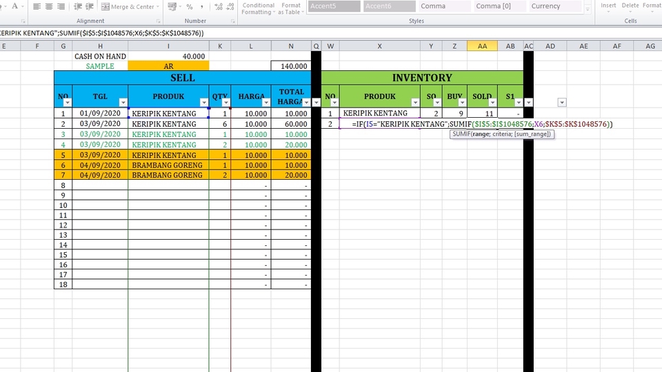 Olah Data Microsoft Excel Profesional