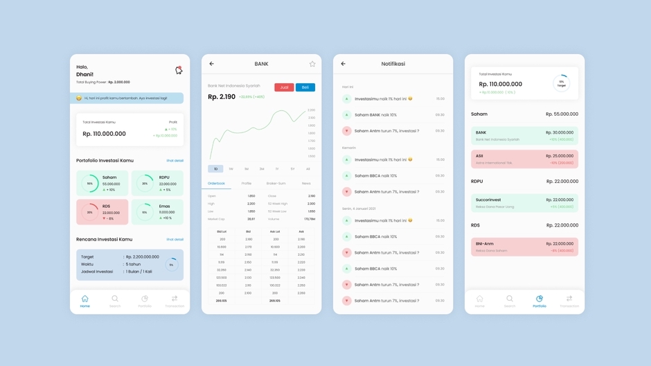 Desain UI/UX untuk Mobile App image.