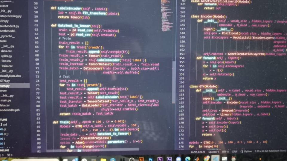 Pengerjaan Program Python Dan Program Machine Learning / Deep Learning ...