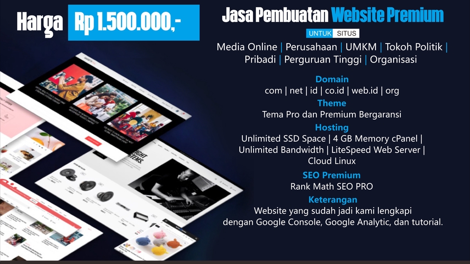 Jasa Pembuatan Website Wordpress