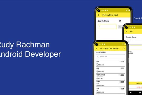 Aplikasi Android dengan API (Full-stack)
