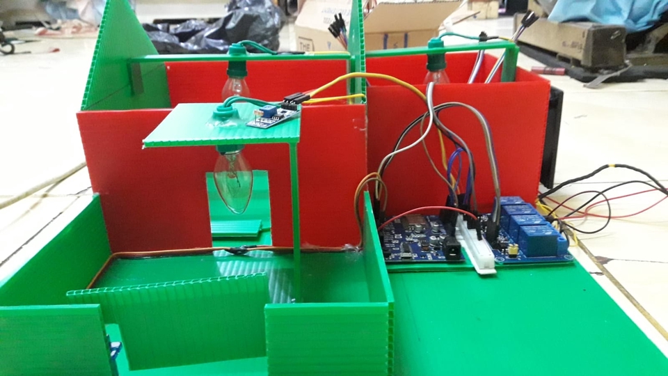 Prototipe Smart Home IoT dengan Kontrol Android dan Firebase