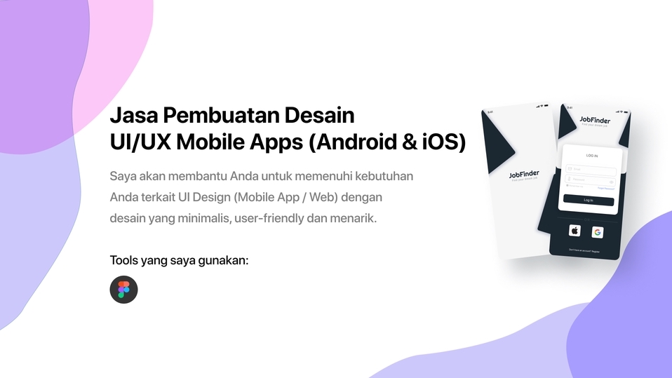 Desain UI/UX Mobile Apps (Android & iOS)