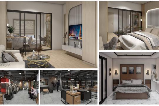 รับออกแบบ 3D Perspective งานภายใน
