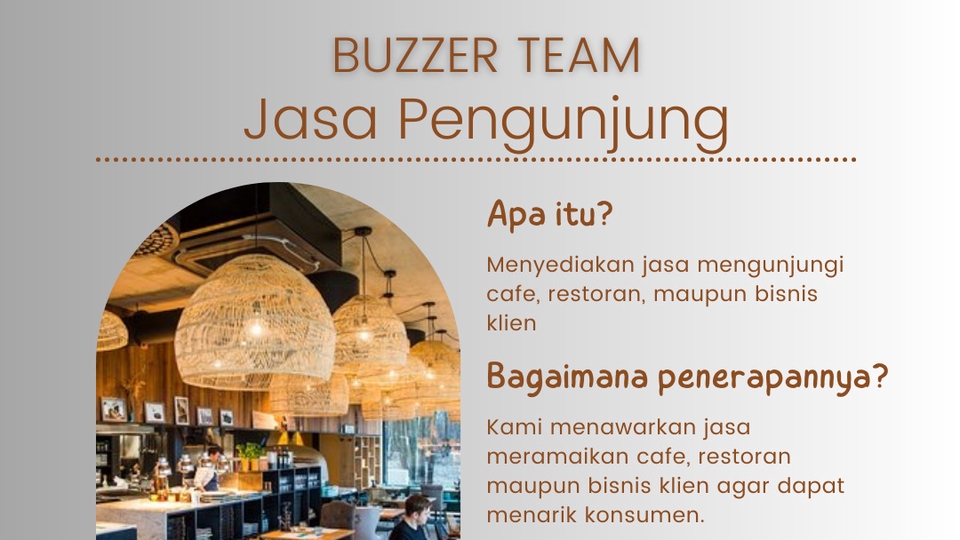 Ilustrasi Cafe Ramai Pengunjung