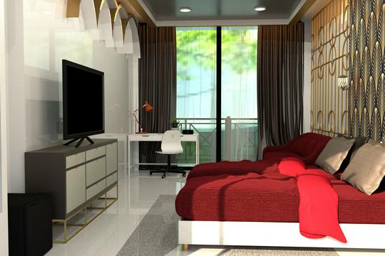 รับออกแบบ Interior Design / Perspective 3D / รับเขียนแบบภายใน