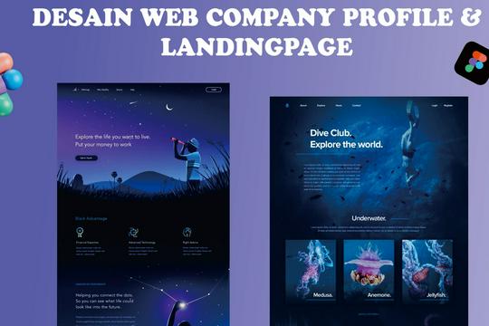 Desain UI/UX Company Profile