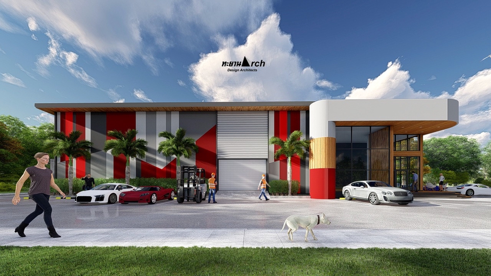 รับออกแบบอาคารทุกประเภท ภายนอก-ภายใน (Exterior Design & Interior Design)