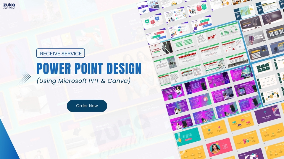 Jasa Desain Power Point Profesional & Modern (1 Hari Selesai) | PPT ...