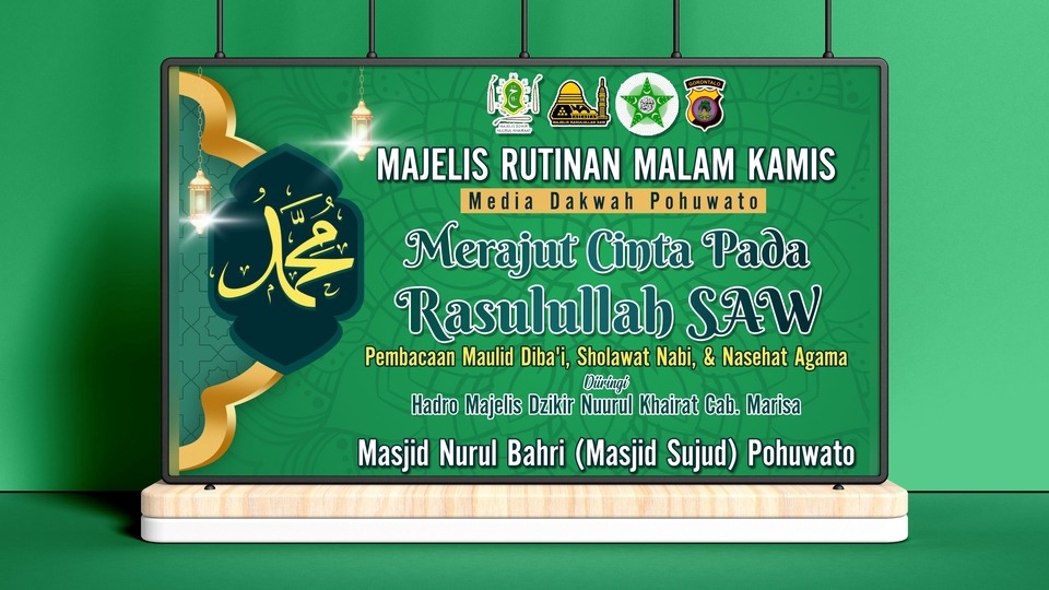 Desain Banner Online Semua Kegiatan/Acara