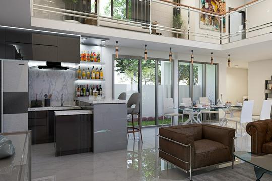 3D interior design Low