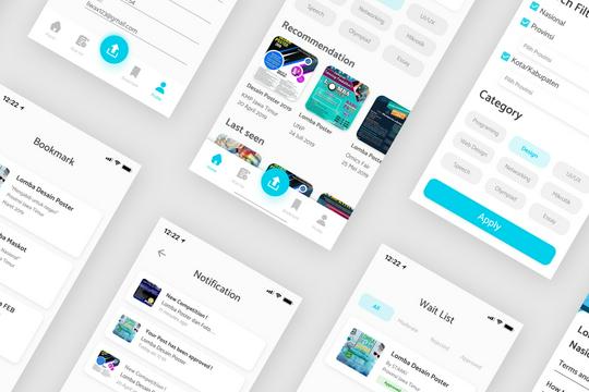 UI/UX Website dan Mobile, Selesai Dalam Kurung Waktu Seminggu