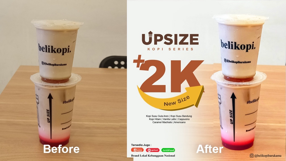 Editing photo product remove background HD, 1 hari jadi