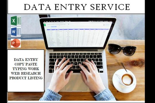 Data Entry Data Entry Service