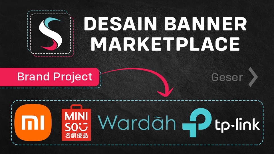 Desain Banner Toko Online site Marketplace Iklan Promosi Offline