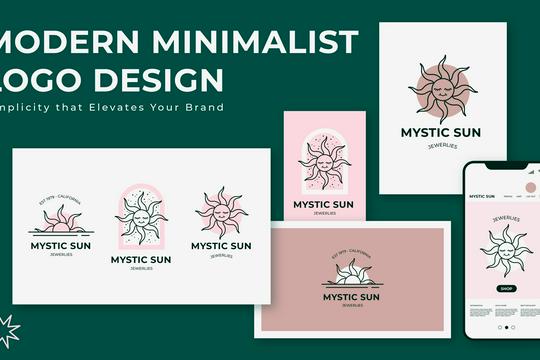 Modern Minimalist Logo Design: Simplicity that Elevates Your Brand
