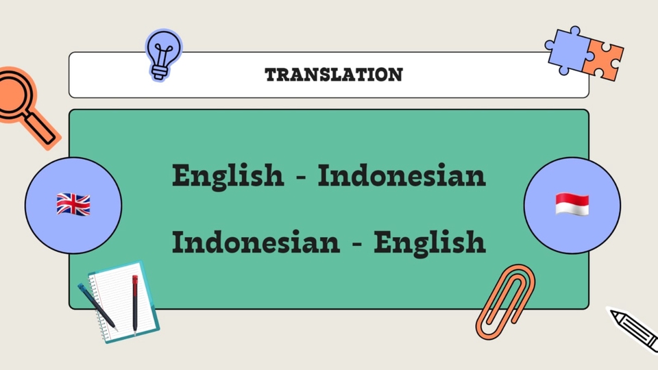 Translate IndonesiaInggris dan InggrisIndonesia