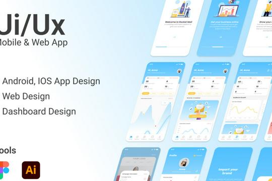 Pembuatan Desain UI/UX Aplikasi Mobile Android & IOS