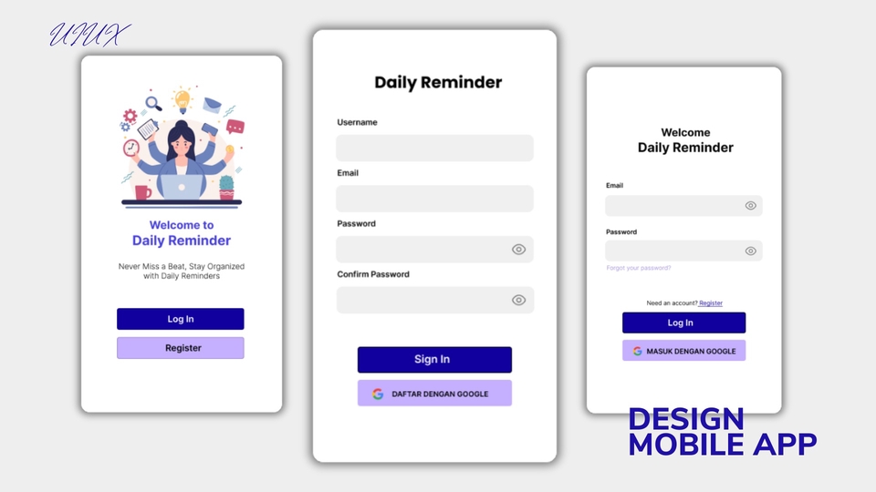 Design Mobile Application