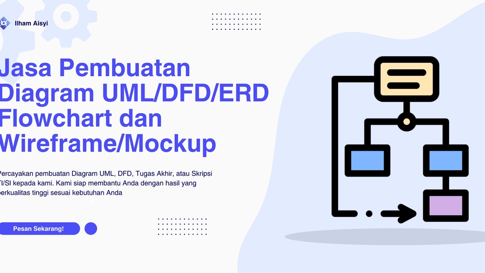 Membuat rancangan UML/DFD/ERD, Wireframe/Mockup