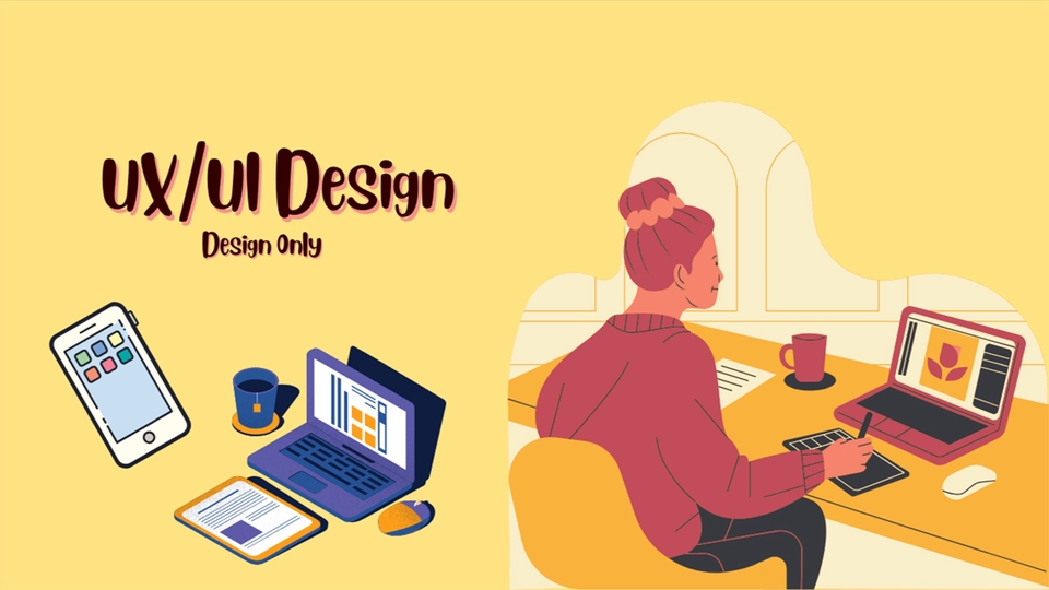 รับออกแบบ UX/UI Website and Application