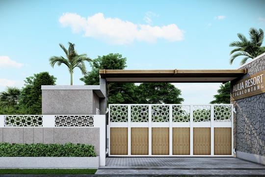 Gate Perancang JASA DESAIN 3D GATE PERUMAHAN