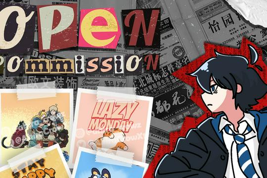 Open Commission Chibi and Animal chibi illustration