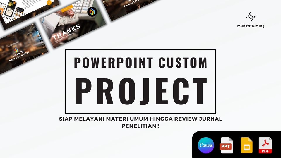 Pembuatan Presentasi PowerPoint Custom: Dari Materi Umum hingga Review ...