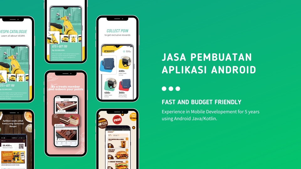 Jasa pembuatan aplikasi android java kotlin firebase room sqlite