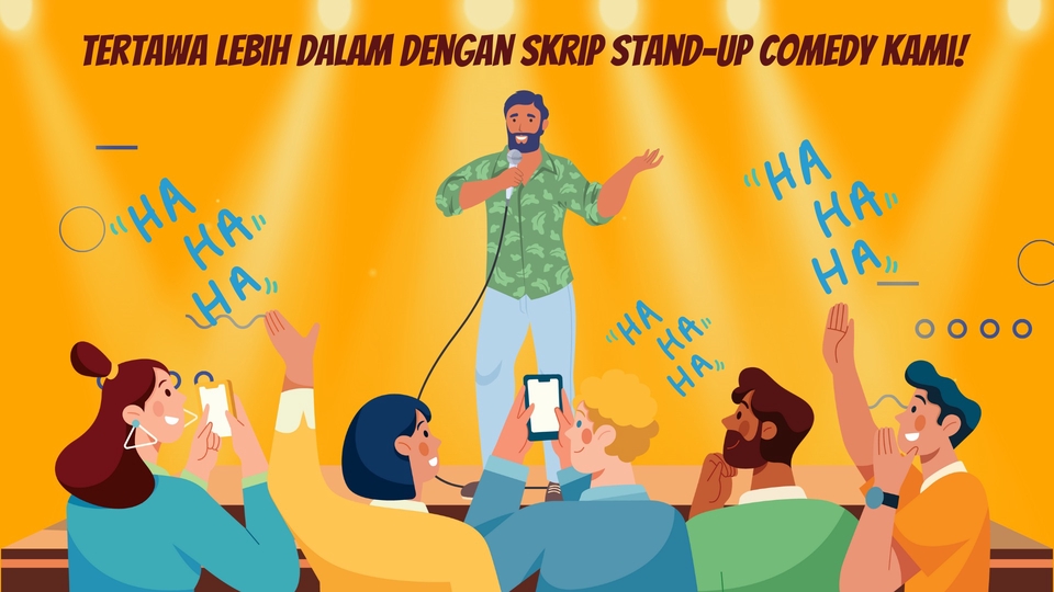 JASA PEMBUATAN SCRIPT STAND UP COMEDY