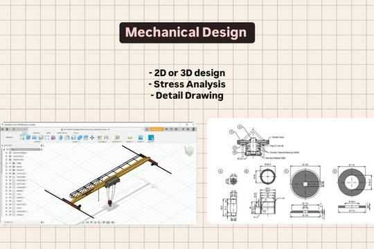 2D and 3D Mechanical Design