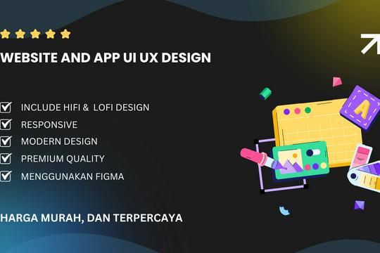 Desain UI/UX Sederhana, Fungsional , dan Interaktif untuk Website dan ...