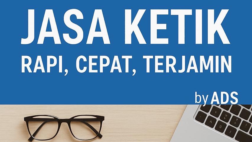 Tulisanmu, Gayaku — Pengetikan & Konten Rapi, Cepat, Penuh Rasa