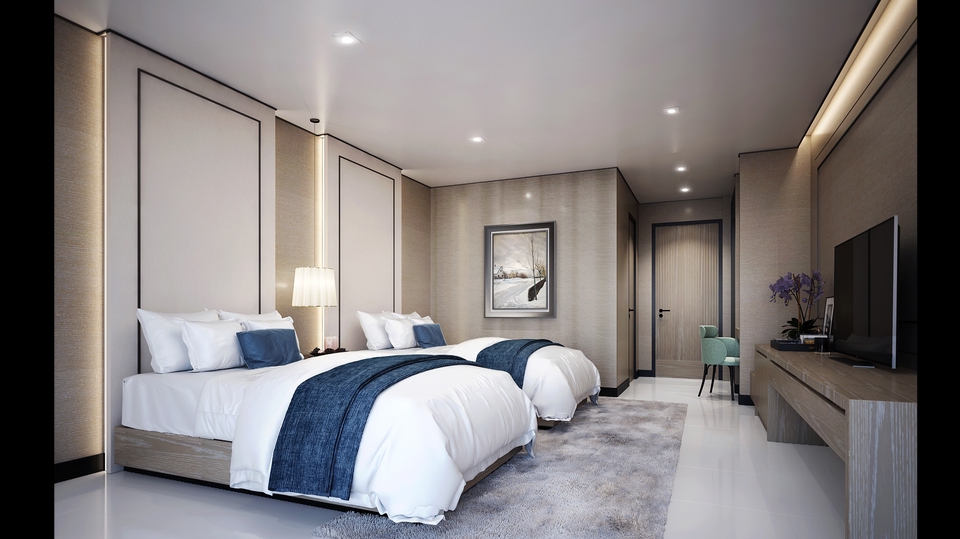 รับออกแบบตกแต่งภายใน บ้าน/คอนโด/โรงแรม (interior design)