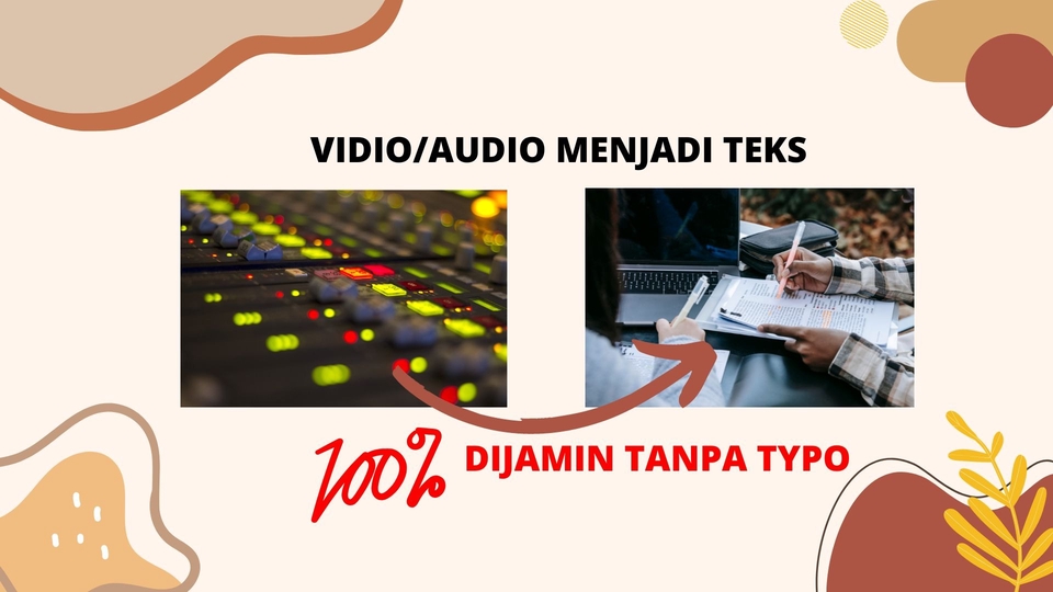 Jasa Ubah Audio/Video Menjadi Teks