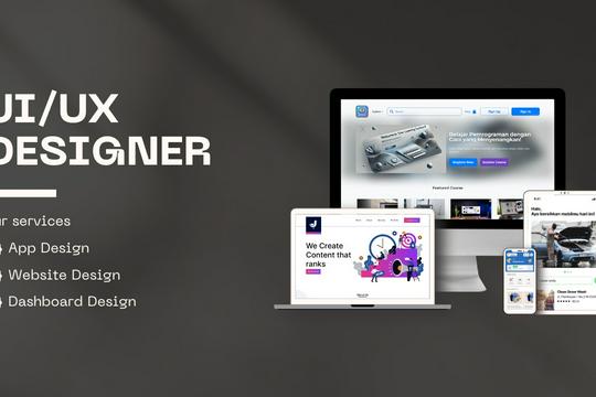 Desain UI/UX Website dan Mobile
