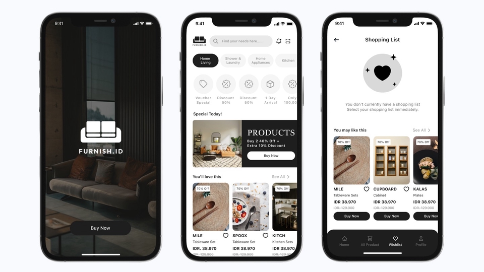 Jasa Desain UI/UX Mobile, Website Minimalis, Clean, Responsif dan Modern