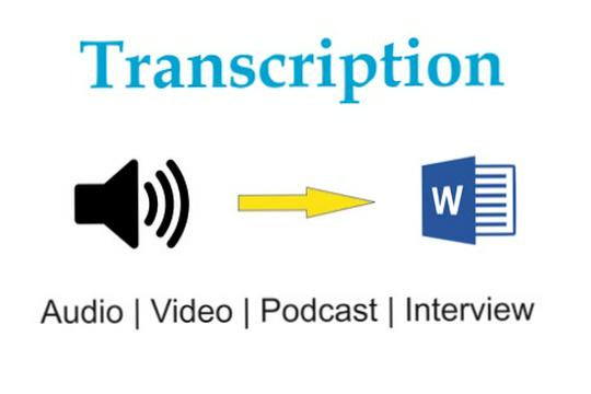 implementing the audio video transcription process... TRANSCRIB AUDIO VIDEO